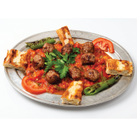 Altı Ezmeli Kebap-Six Piece Meat Kebab